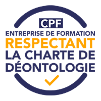 Macaron Charte de déontologie CPF